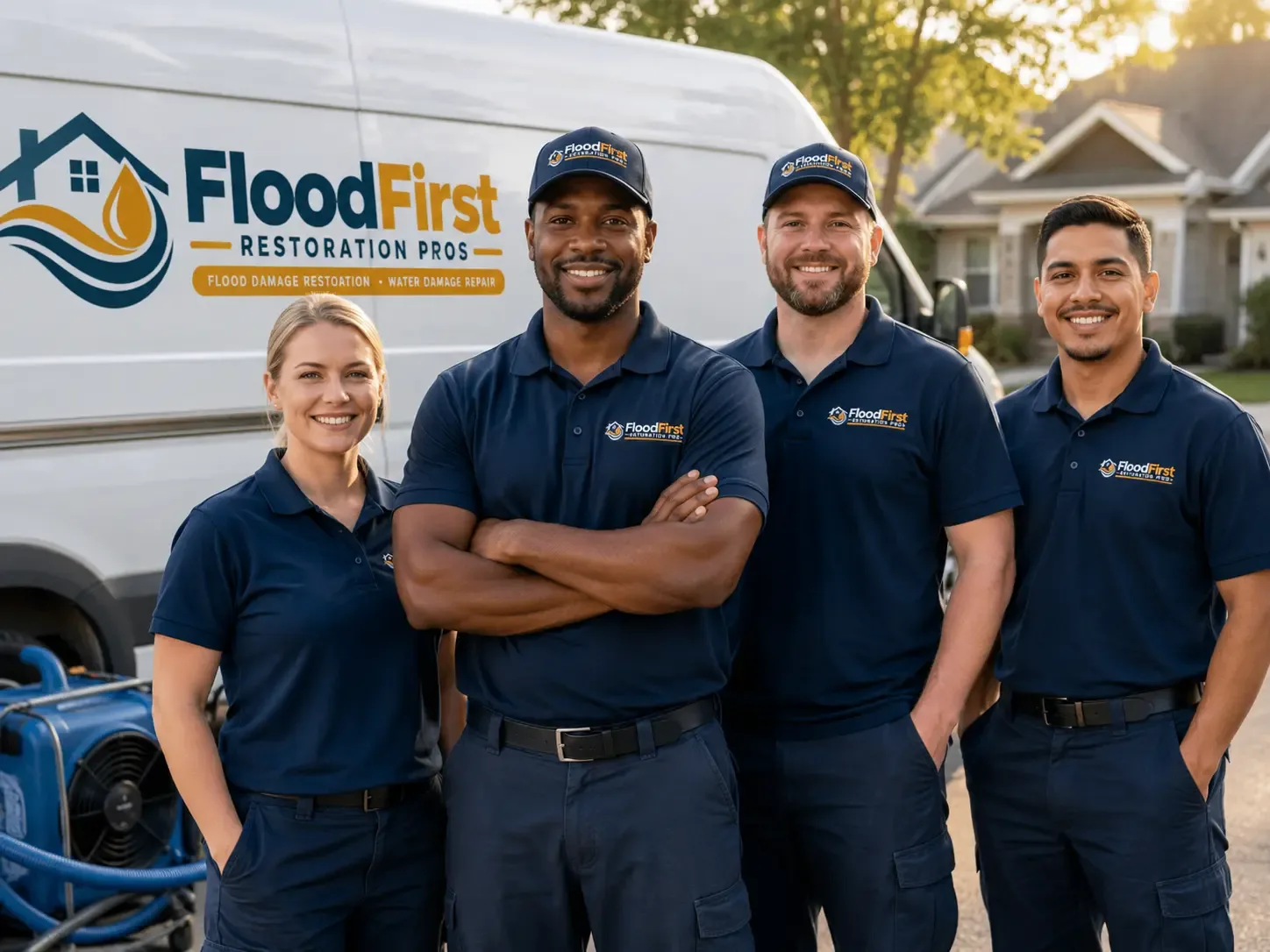 Flood Damage Restoration company in La Fontaine, IN